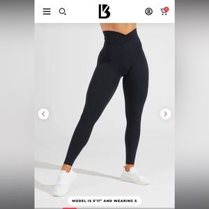 BuffBunny Siren Legging- Black Size Small